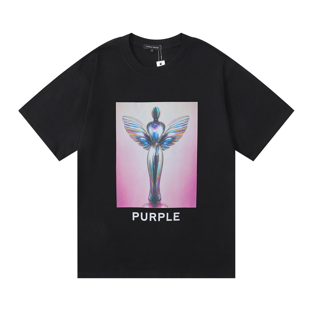 PURPLE  fashion T-shirt