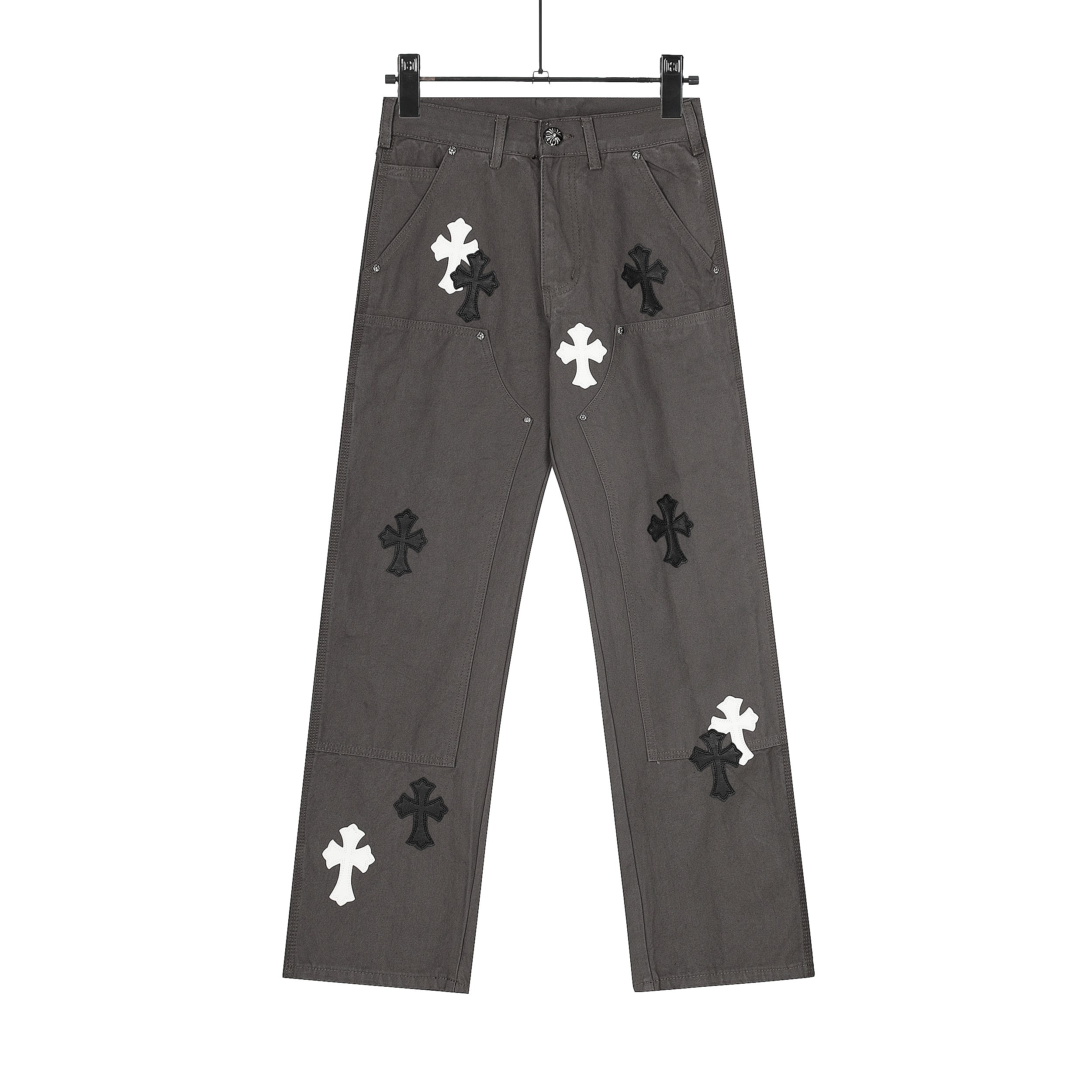 Chrome-Hearts NEW Pants 8165