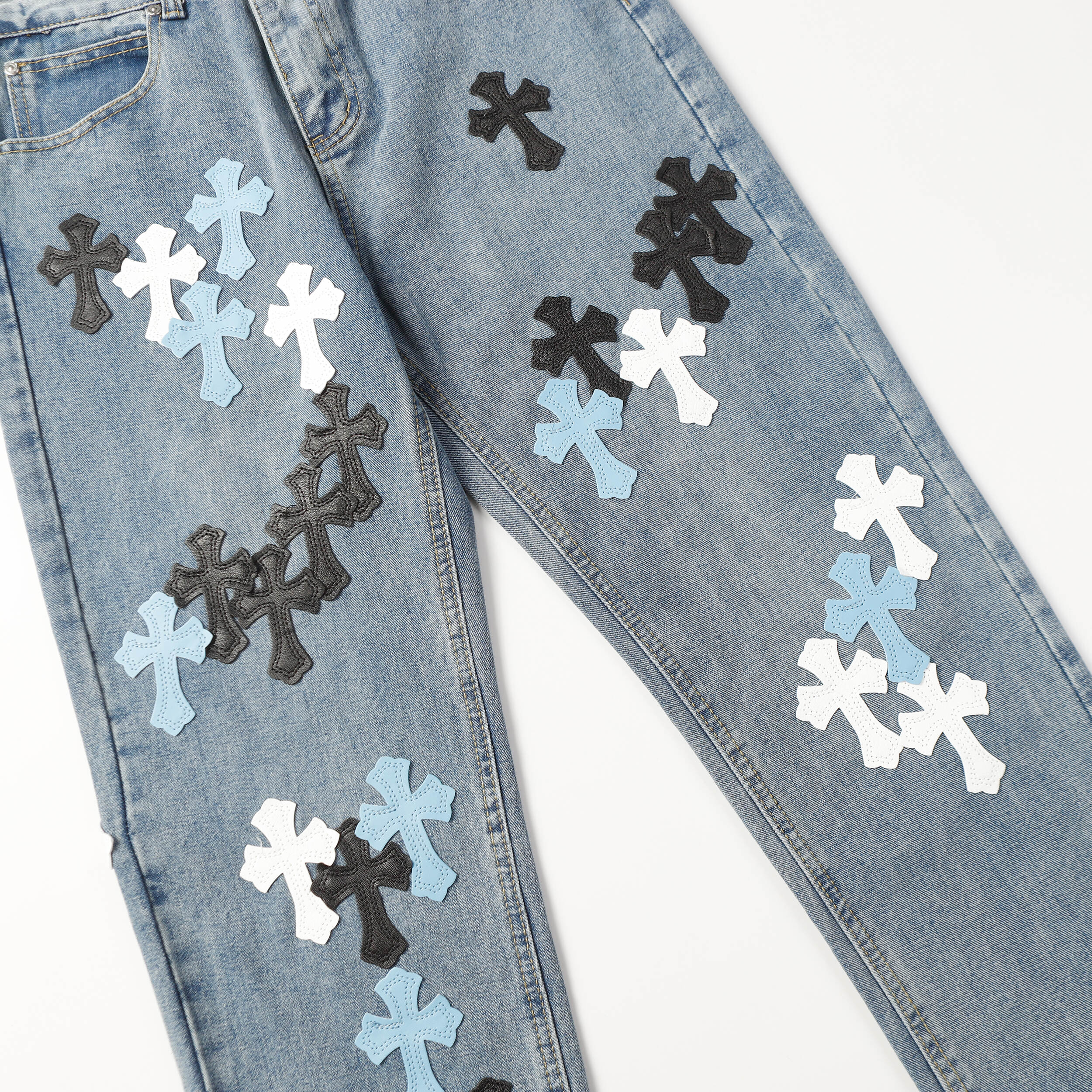 CHROME-HEARTS NEW Pants 9958