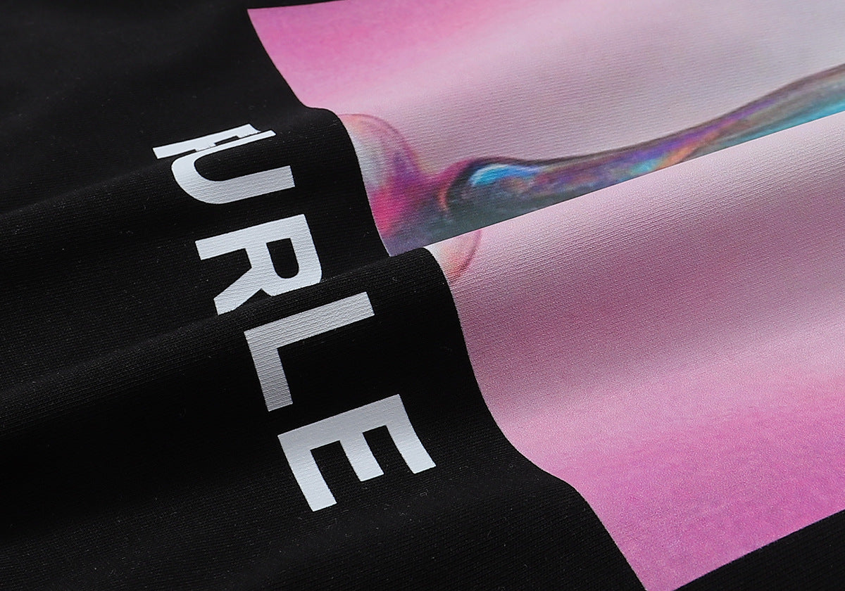 PURPLE  fashion T-shirt