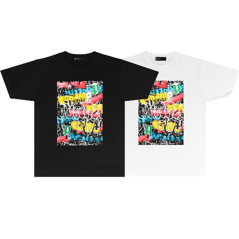 PURPLE  fashion T-shirt