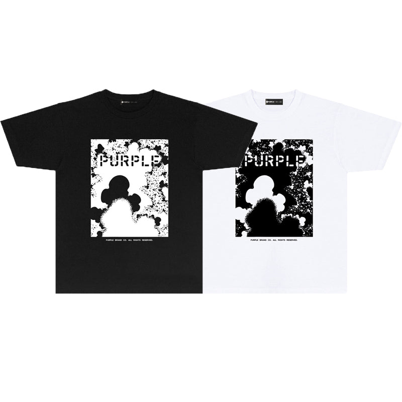 PURPLE  fashion T-shirt