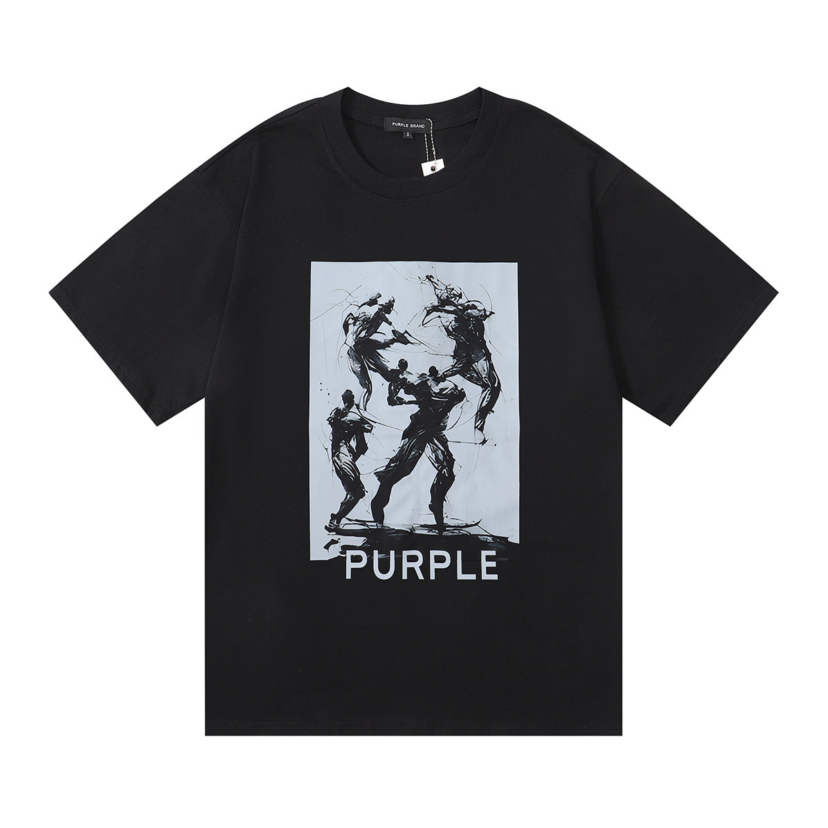 PURPLE  fashion T-shirt