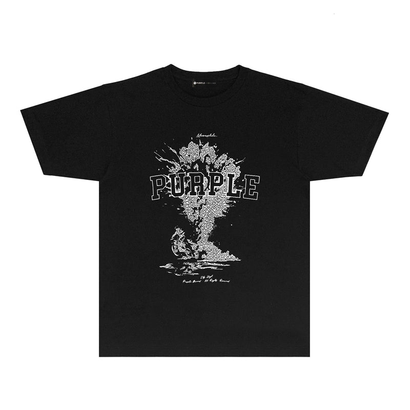 PURPLE  fashion T-shirt