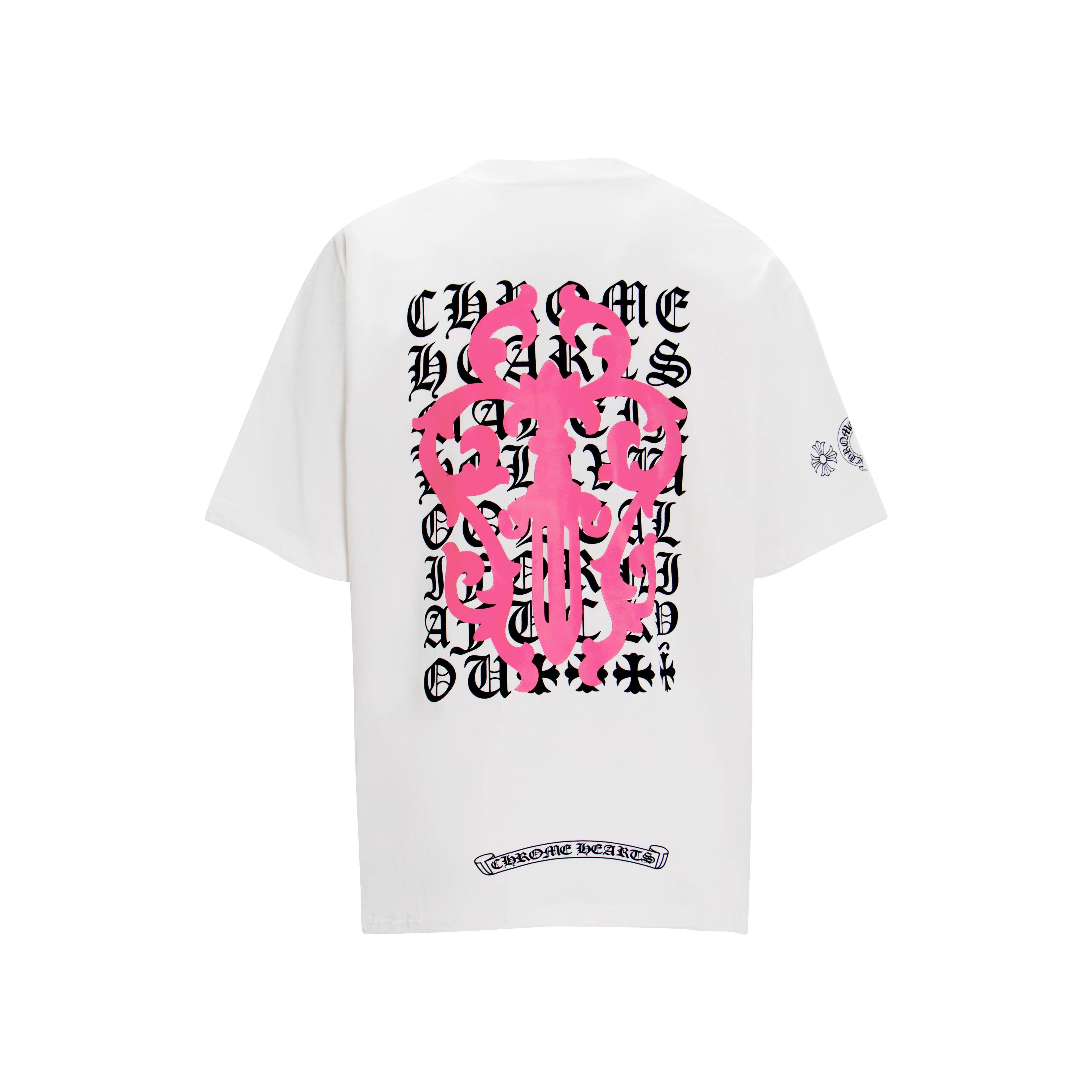 CHROME-HEARTS Eye Chart Dagger T-shirt K6025