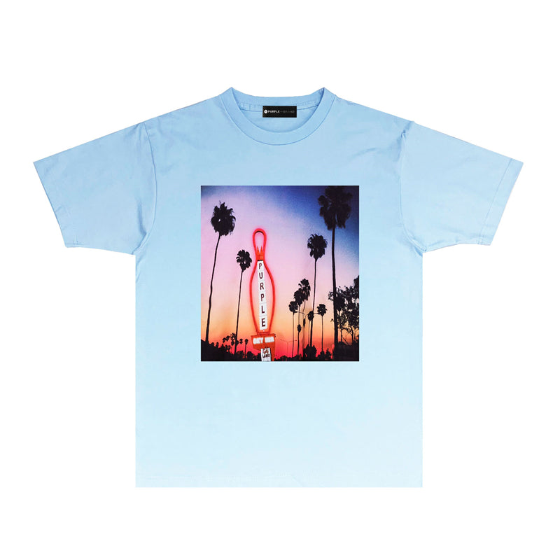 PURPLE  fashion T-shirt