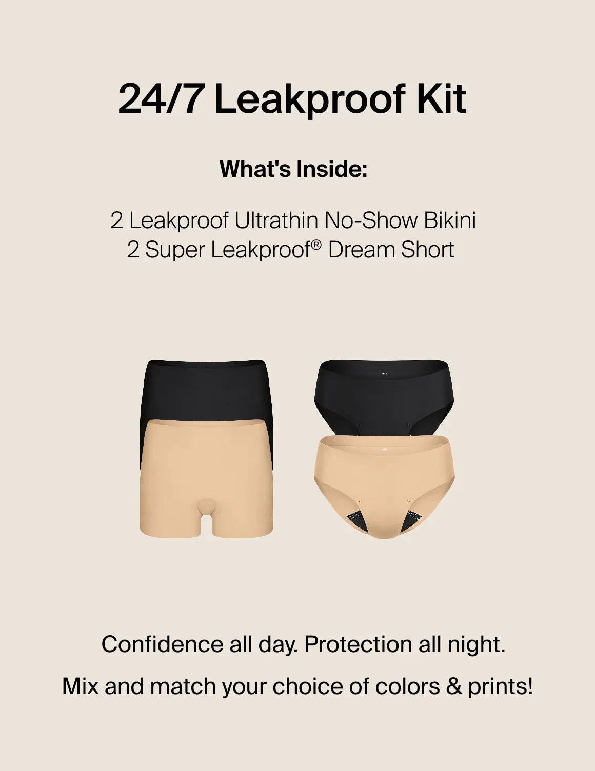 24/7 Leakproof Kit - Bikini