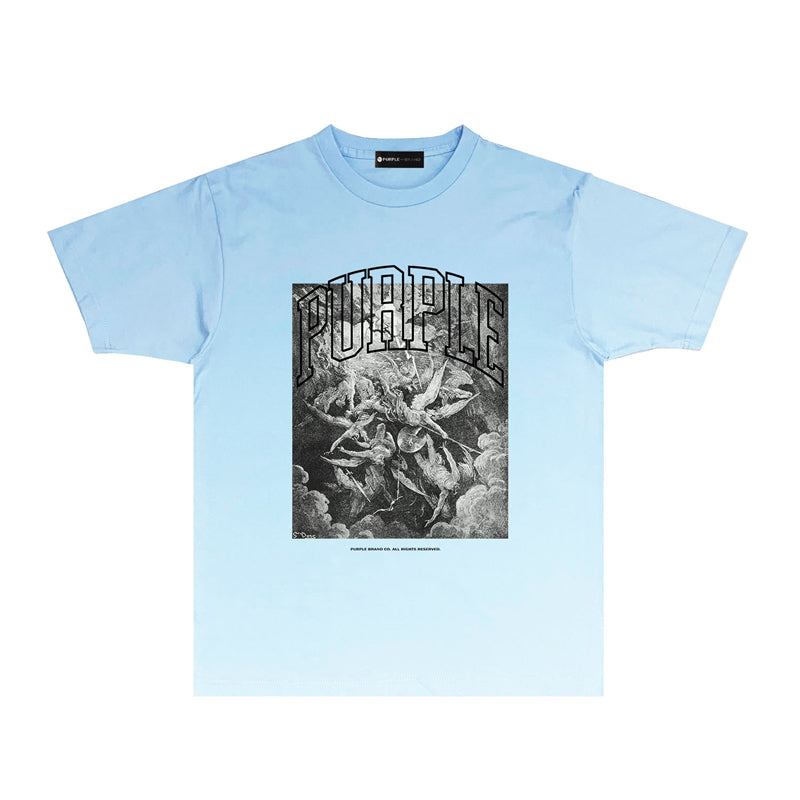 PURPLE  fashion T-shirt