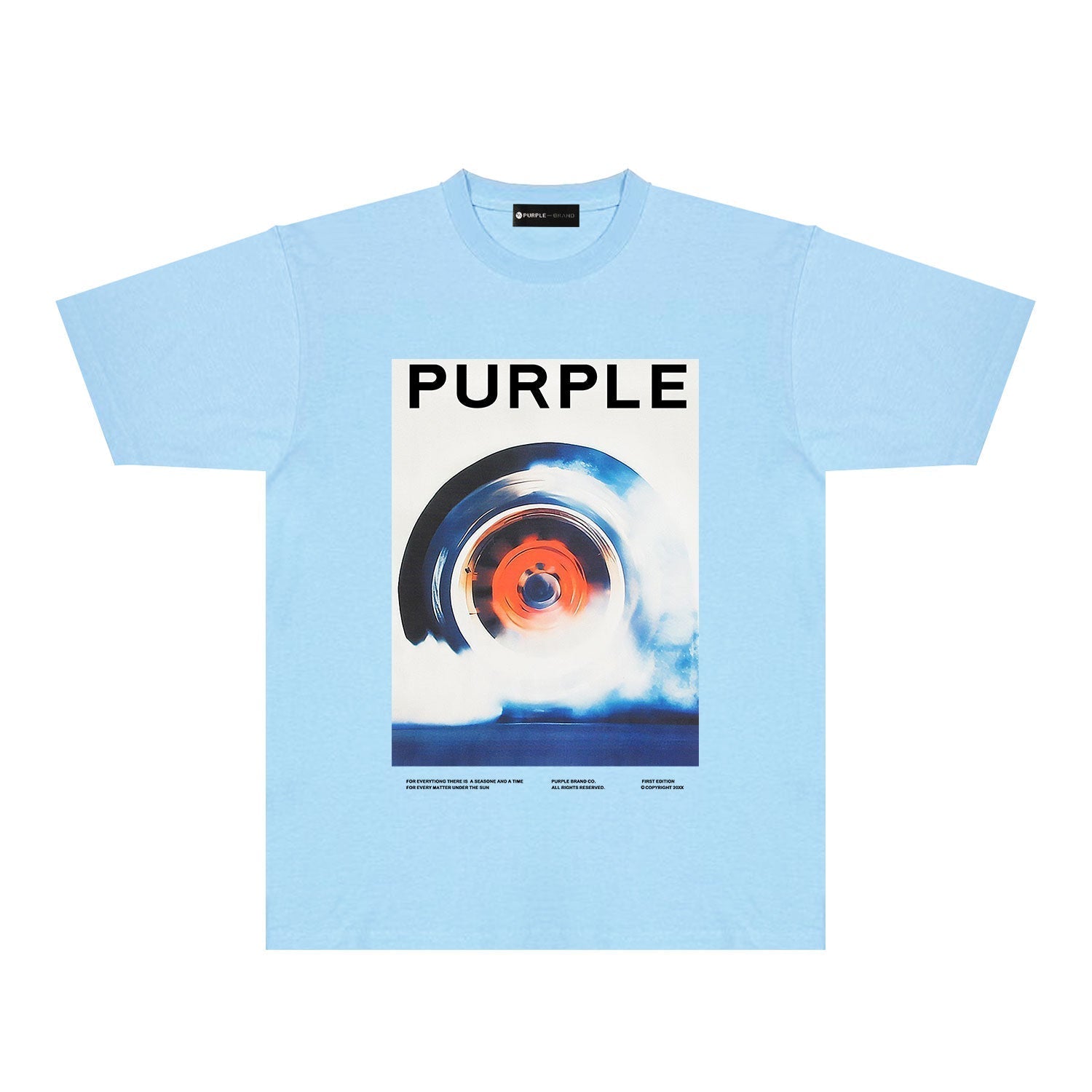 PURPLE  fashion T-shirt