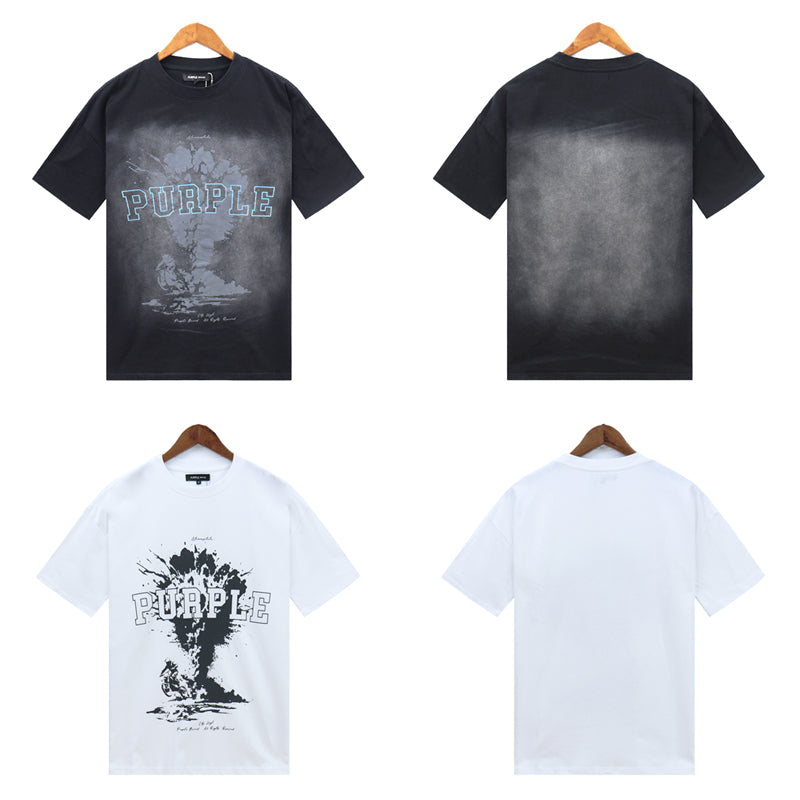 PURPLE  fashion T-shirt